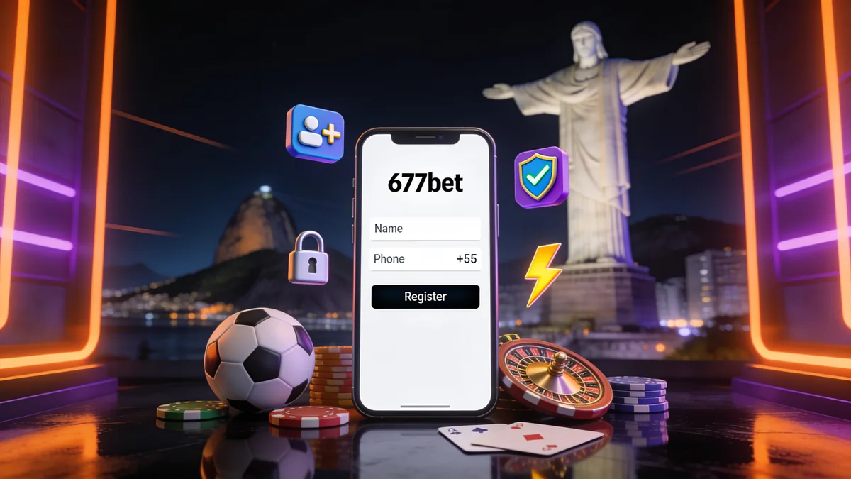 677bet no Brasil — Como Começar a Apostar na 677bet?